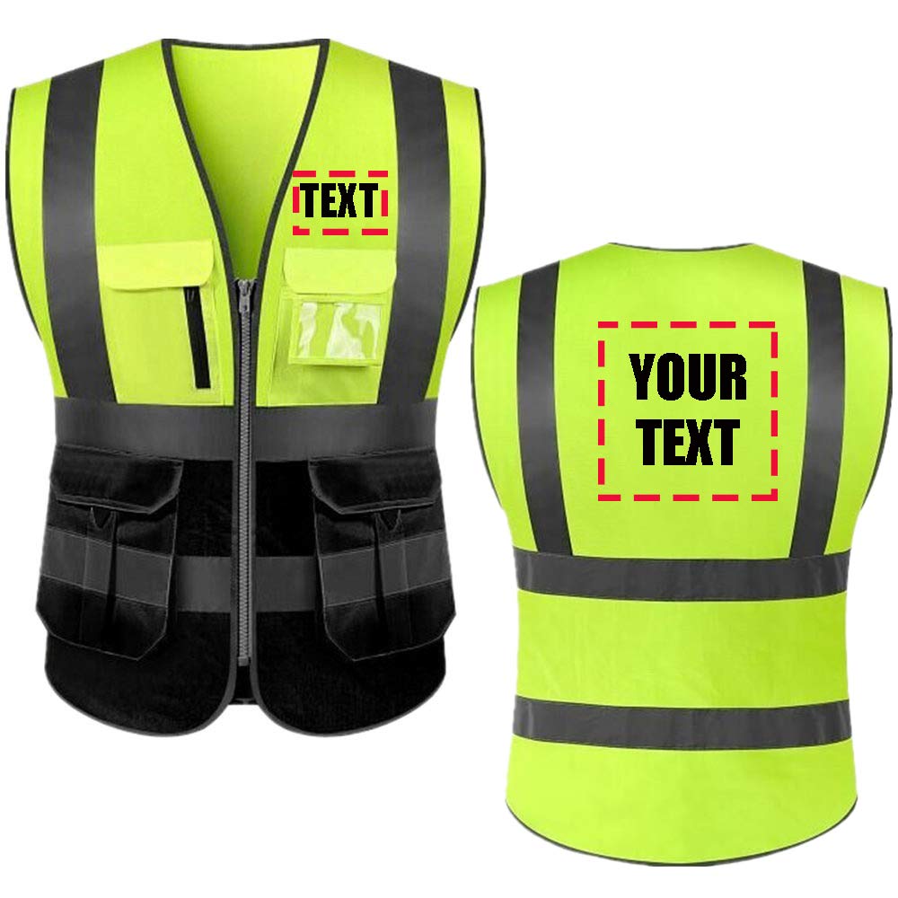 Safety Jacket Printing Services in Qatar | lineartprinting.com
