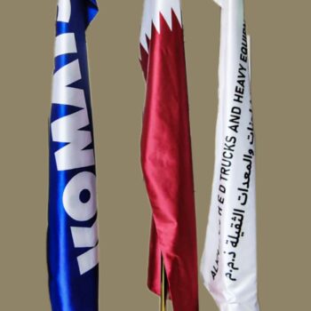 Cone Flag with Stand from Lineart