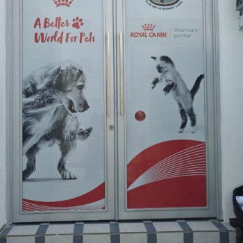 Door Branding Lineart Qatar